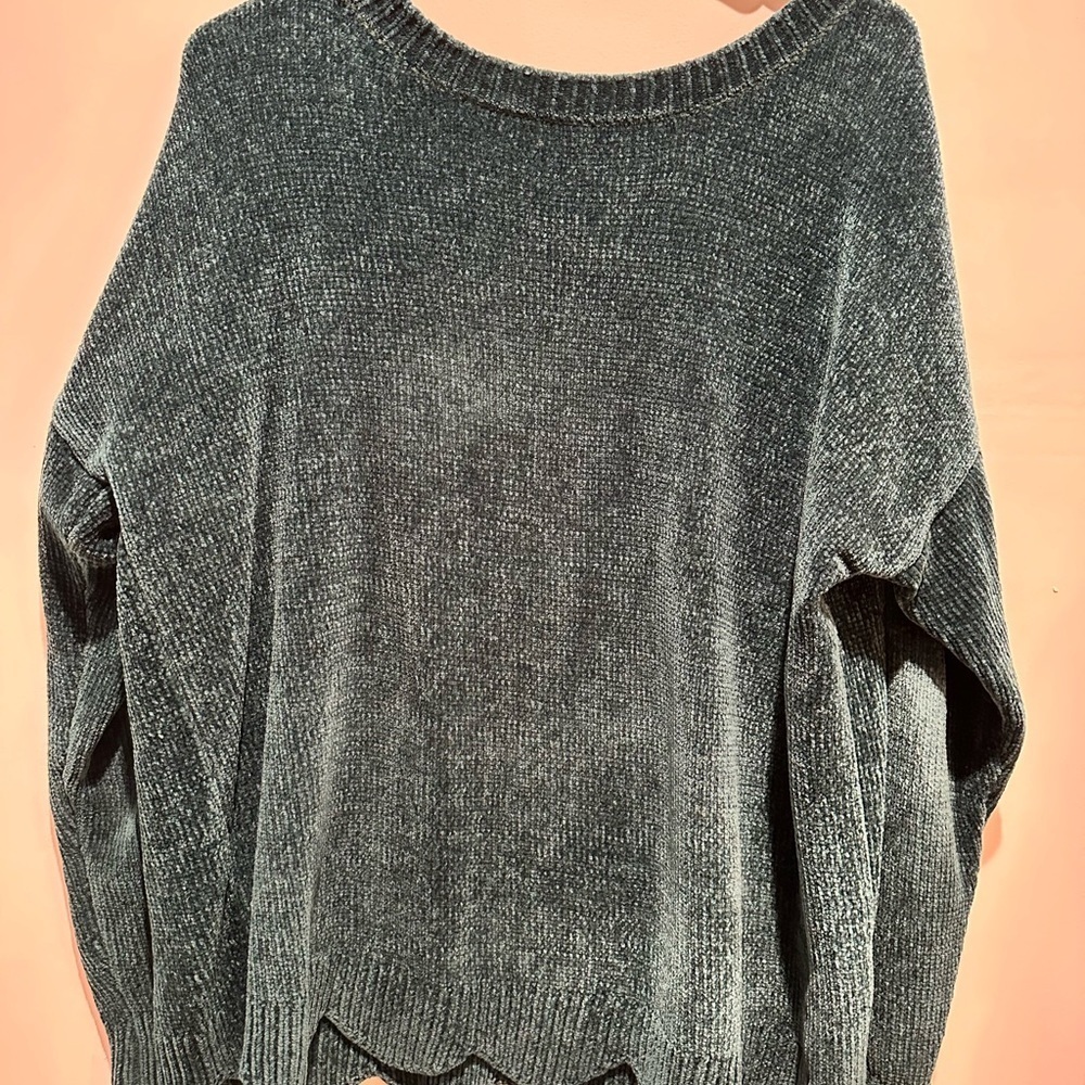 Scalloped Sweater